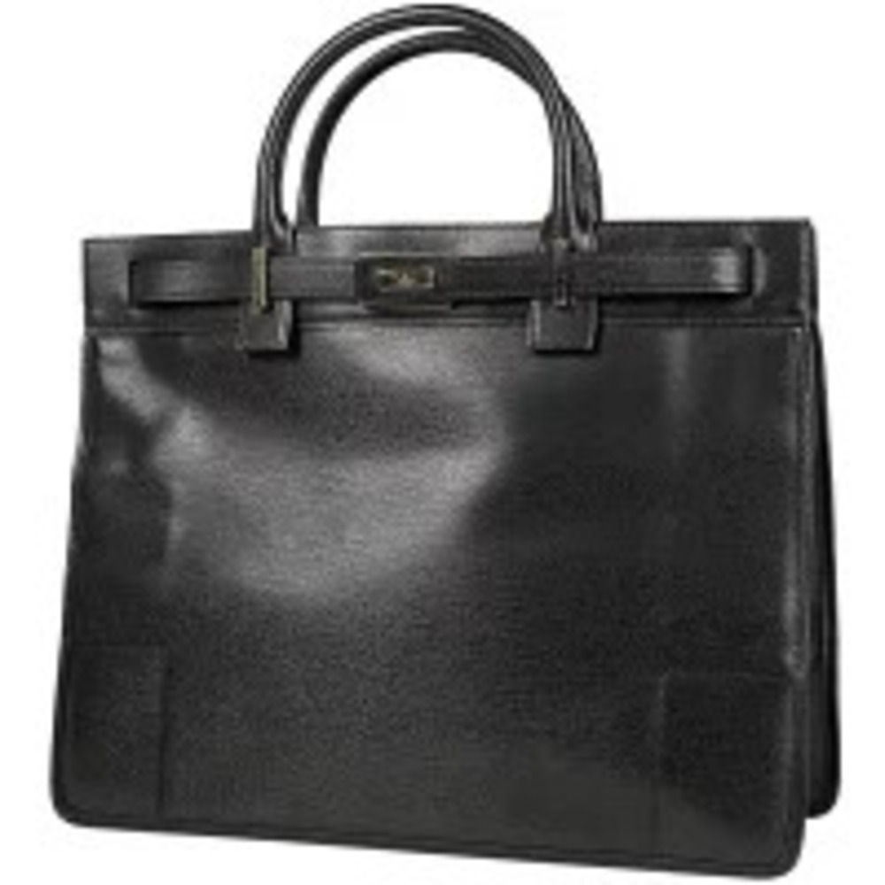 Gucci Handbag Tote Bag Business Leather Black